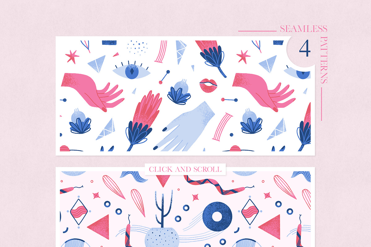 Weird Things - Clipart Collection, a Decorative Illustration by Leila Divine (Photo 8 of 11)