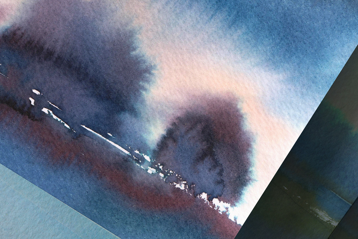 Watercolor abstract backgrounds, a Background Graphic by Vero Arts (Photo 10 of 11)