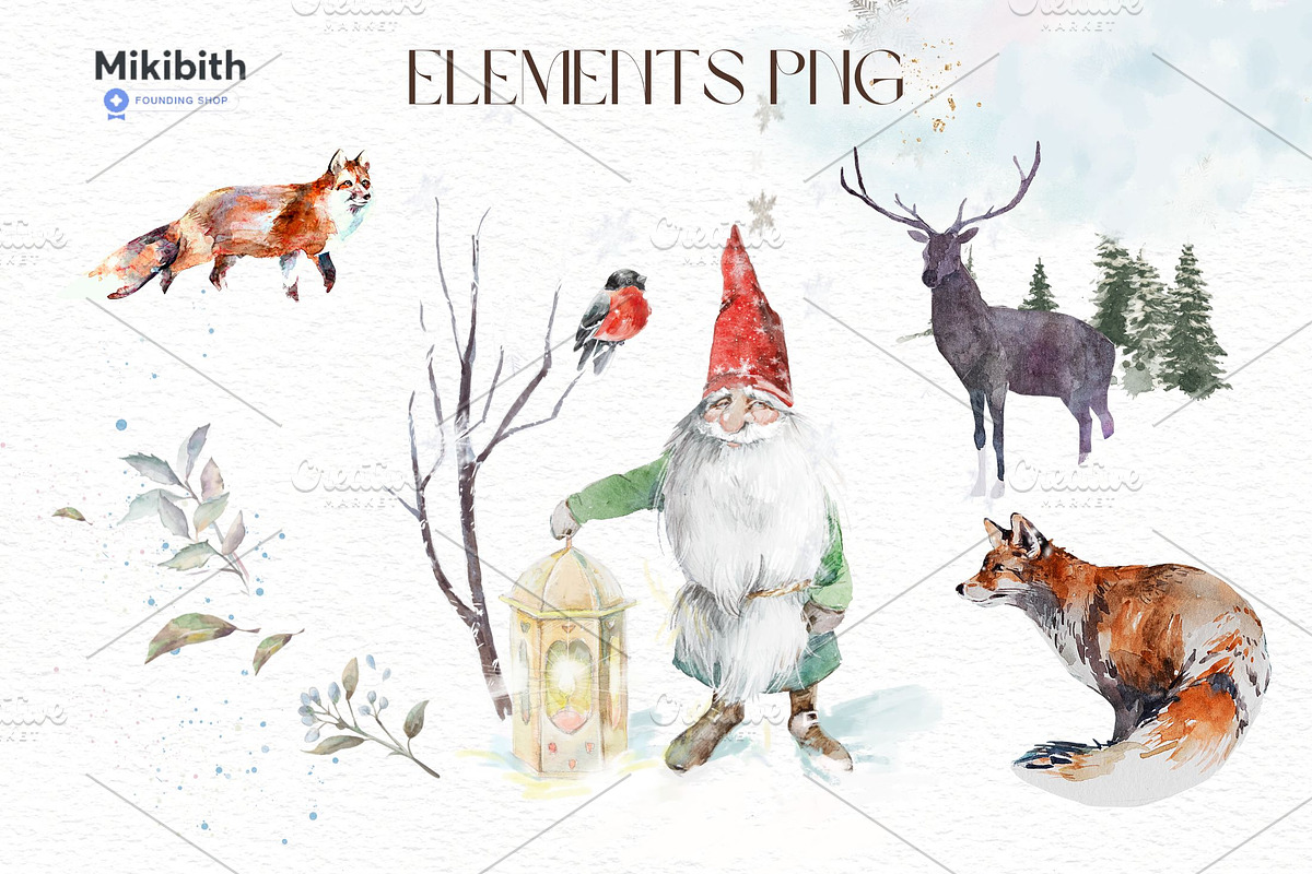 Gnome Wonderland, an Illustration by Alisa Mikibith Art (Photo 12 of 18)
