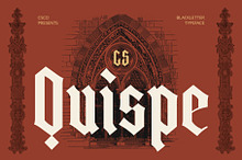 CS Quispe – Gothic Font