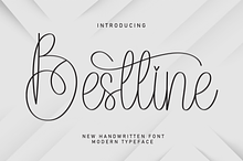 Bestline | Script Font