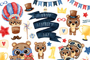 Father's Day Watercolor, an Animal Illustration by Natalya_Mona_Art (Thumbnail 1 of 10)