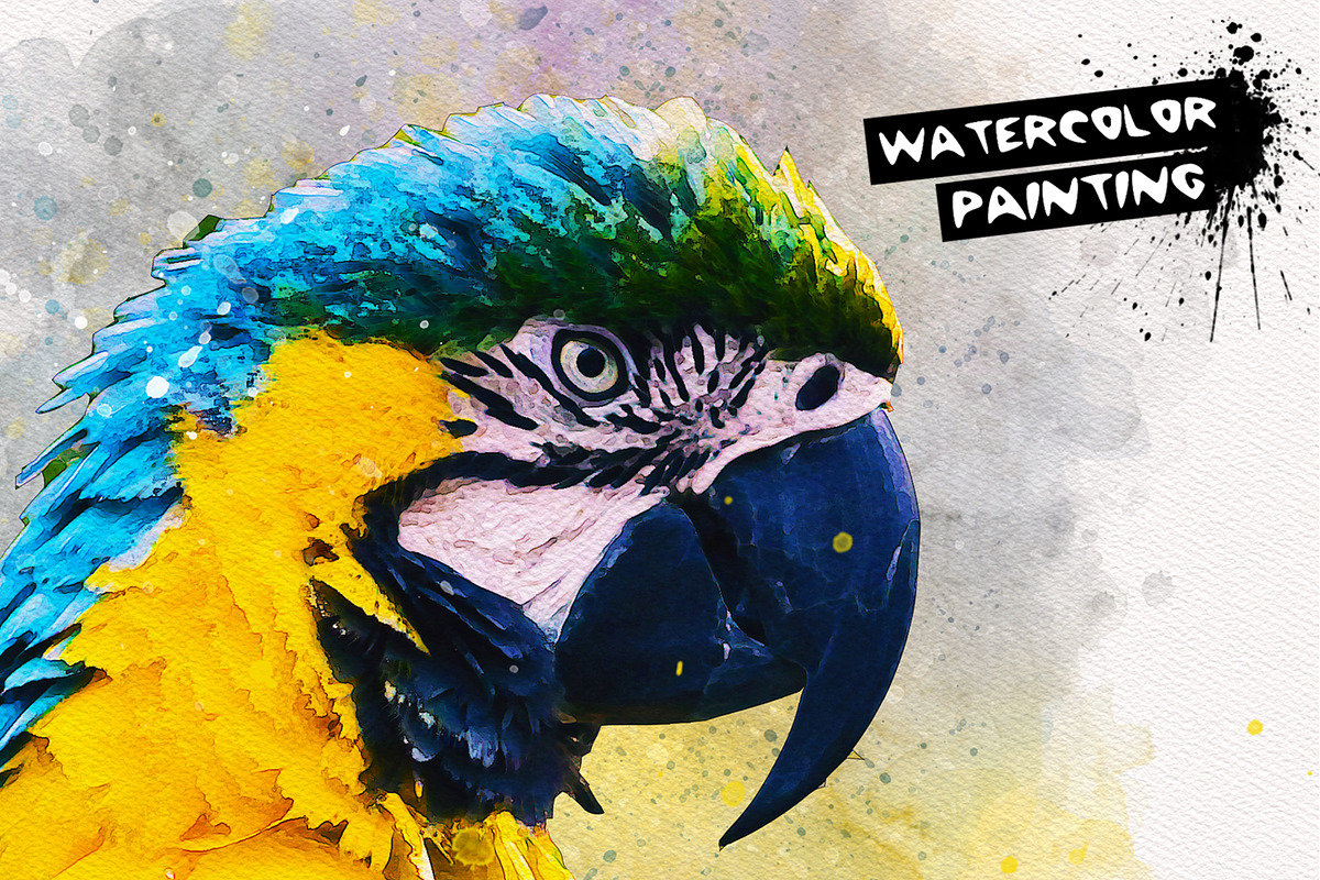 Watercolor Painting Effect, an Action Add-On by PSD Action (Photo 5 of 7)