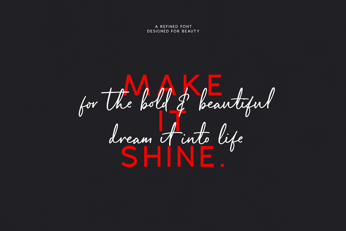Misselle Expressive Script Font Trio, a Script Font by Only Fonts (Photo 6 of 16)