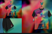 Men's T-shirt On 5 Stages Mock-up, a Hoody Mockup by Mocca Mockups Store (Thumbnail 39 of 69)