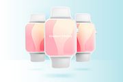 Realistic & Colorful Vector Devices, an iPhone Mockup by AndrewPixel (Thumbnail 6 of 7)