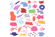 Bright Abstract Watercolor Clip Art, an Illustration by Pepper (Thumbnail 2 of 2)