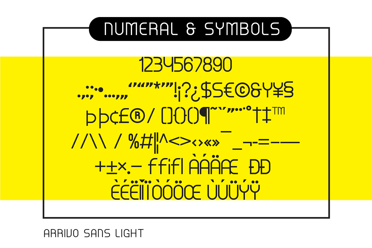 Arrivo Sans Light - Modern Sans Font, a Sans Serif Font by CuratedType Studio (Photo 6 of 9)