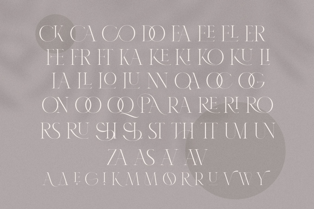Karlotte - Elegant Serif Font, a Serif Font by Dora Typefoundry (Photo 11 of 25)