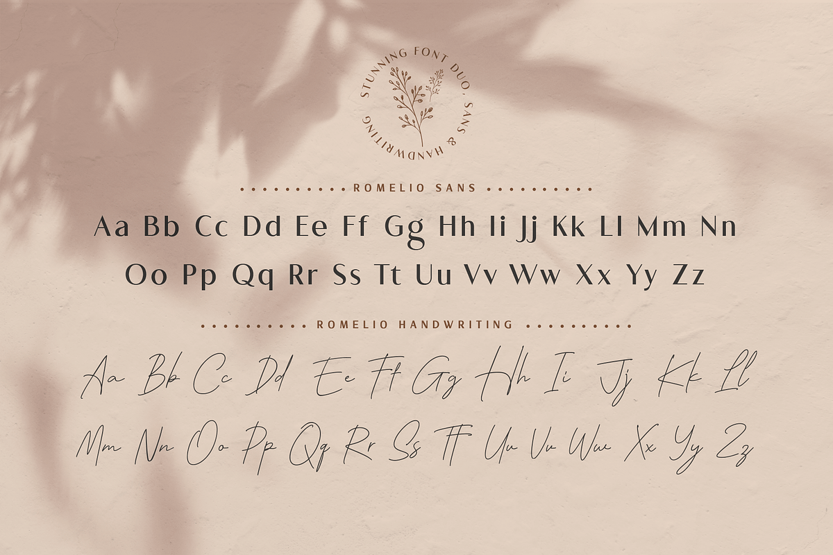 Romelio - Font Duo, a Sans Serif Font by Arterfak Project (Photo 13 of 15)