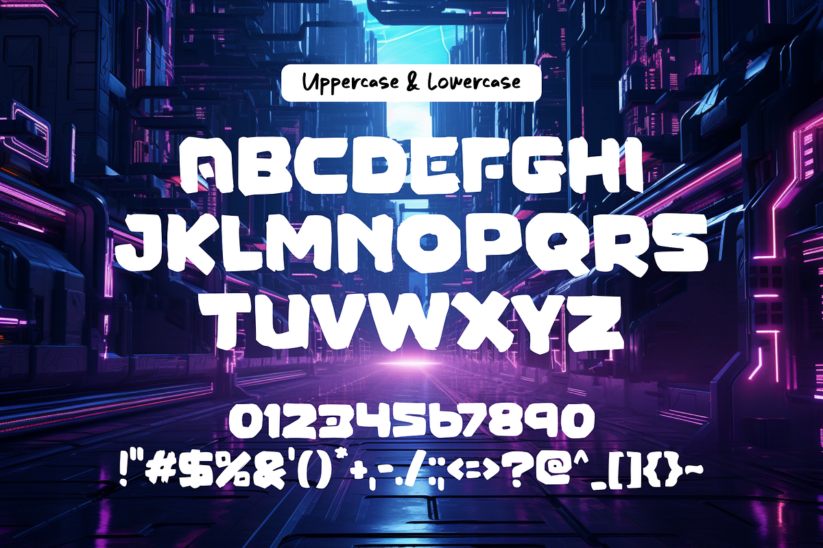 Block Force - Display, a Font by Dumadistyle (Photo 8 of 9)