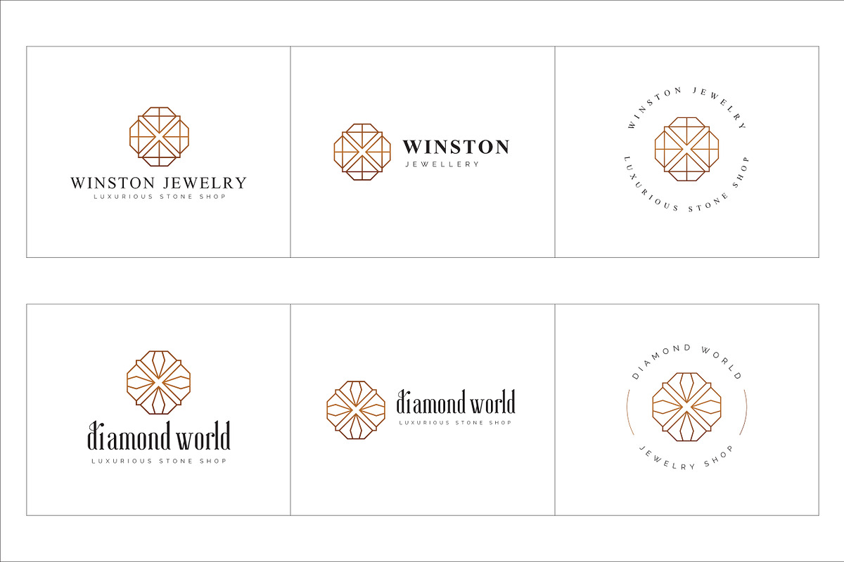 300 Geometric Premade Logo Bundle, a Branding & Logo Template by XpertgraphicD (Photo 28 of 63)