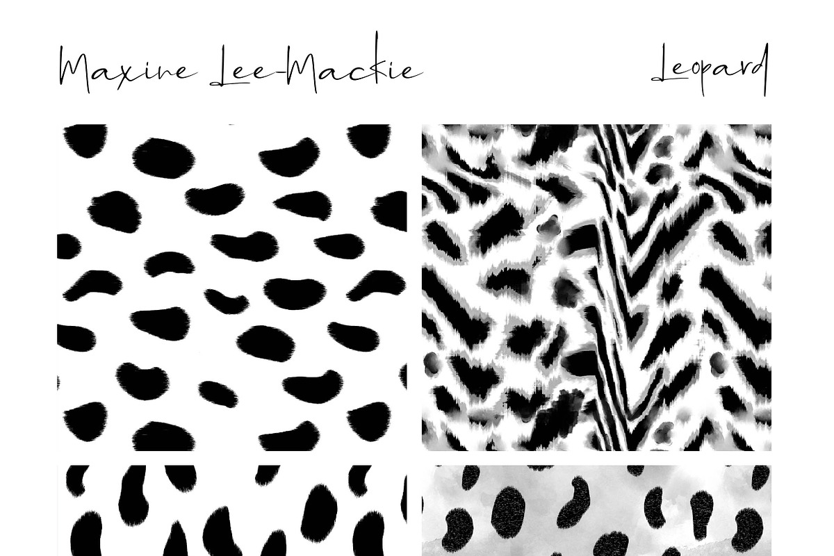 Graphic Rainbow Leopard Pattern Set, a Pattern Graphic by MaxLeeMac (Photo 3 of 3)
