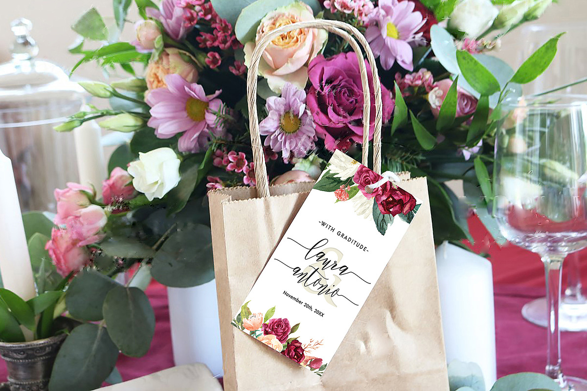 Gift Tag, an Invitation Template by ShineOnWedding (Photo 3 of 8)