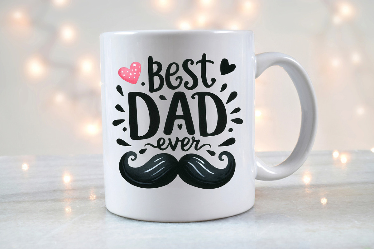 Father's Day PNG  Sublimation Bundle, an Illustration by Designworld (Photo 3 of 7)