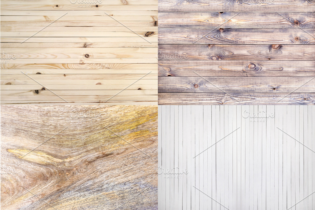 Light wooden background, a Texture Graphic by Max Lashcheuski (Photo 3 of 4)