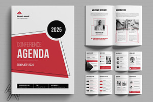 Creative Conference Agenda Template