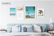Frames&Walls Coastal Mockups Bundle, a Household Mockup by Yuri-U (Thumbnail 20 of 30)