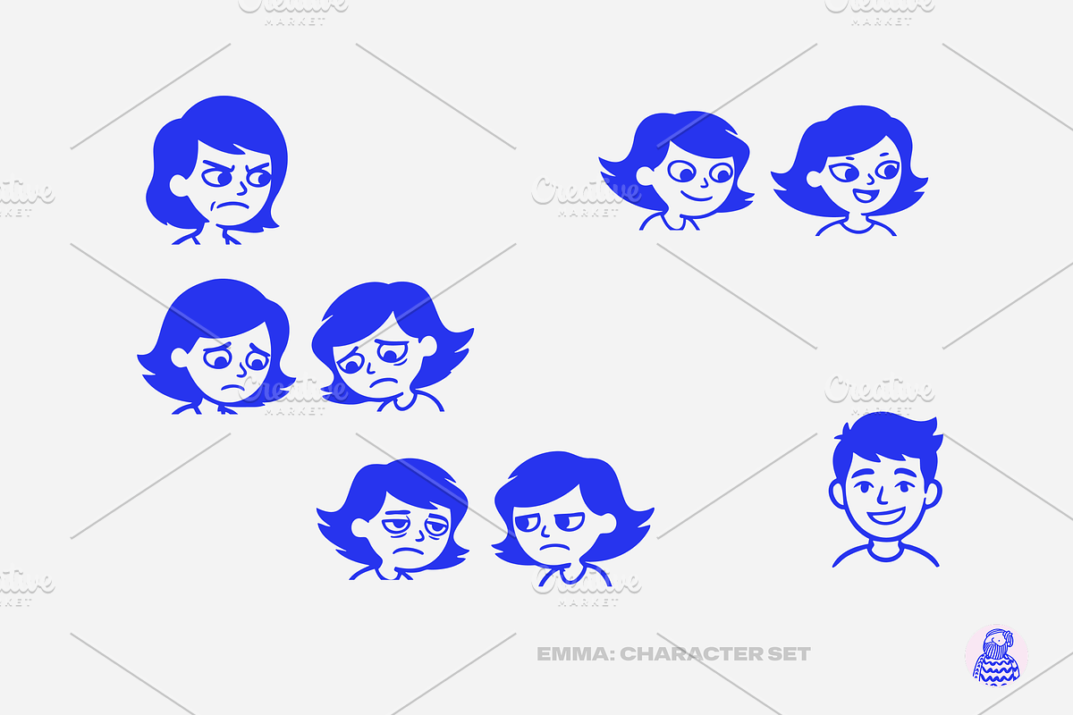 Emma: Character Universe, a Person Illustration by Danil Polshin (Photo 7 of 14)