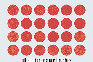 Scatter Texture Brushes For AI