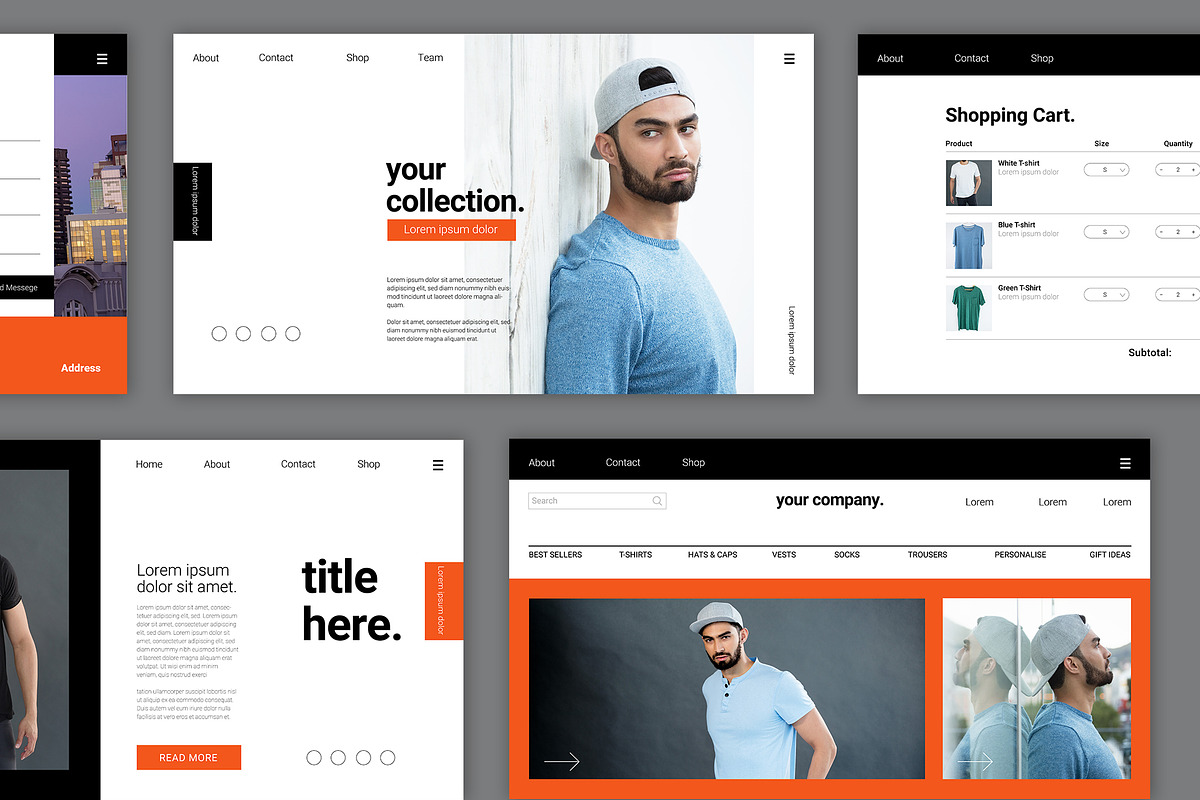 Retail Business Desktop UI Kit, a Templates & Theme by wavebreak (Photo 2 of 2)