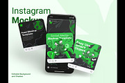 Instagram Mockup, an Advertising Mockup by Se٧enStudio (Thumbnail 2 of 3)