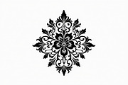 Vintage Flower Silhouette Pack, an Illustration by musafir_fashion (Thumbnail 7 of 21)
