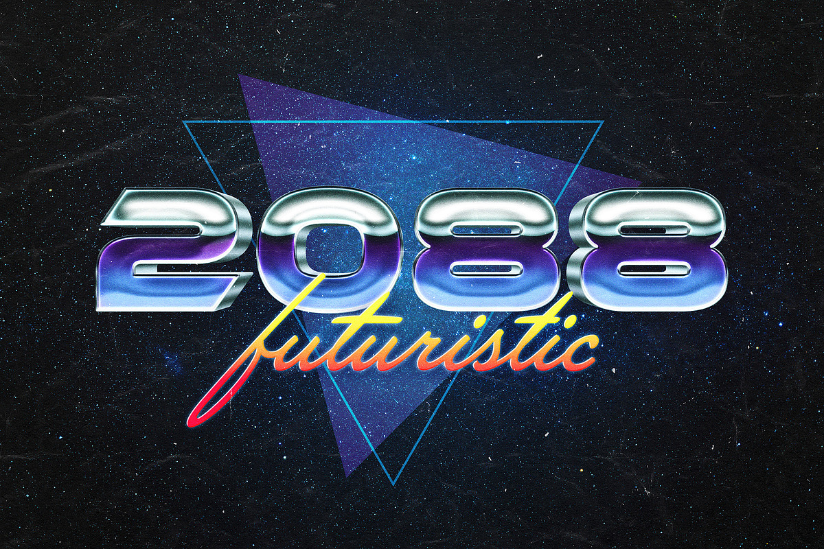 80s Text Effects Collection, a Layer Style Add-On by pixelbuddha.net (Photo 6 of 15)