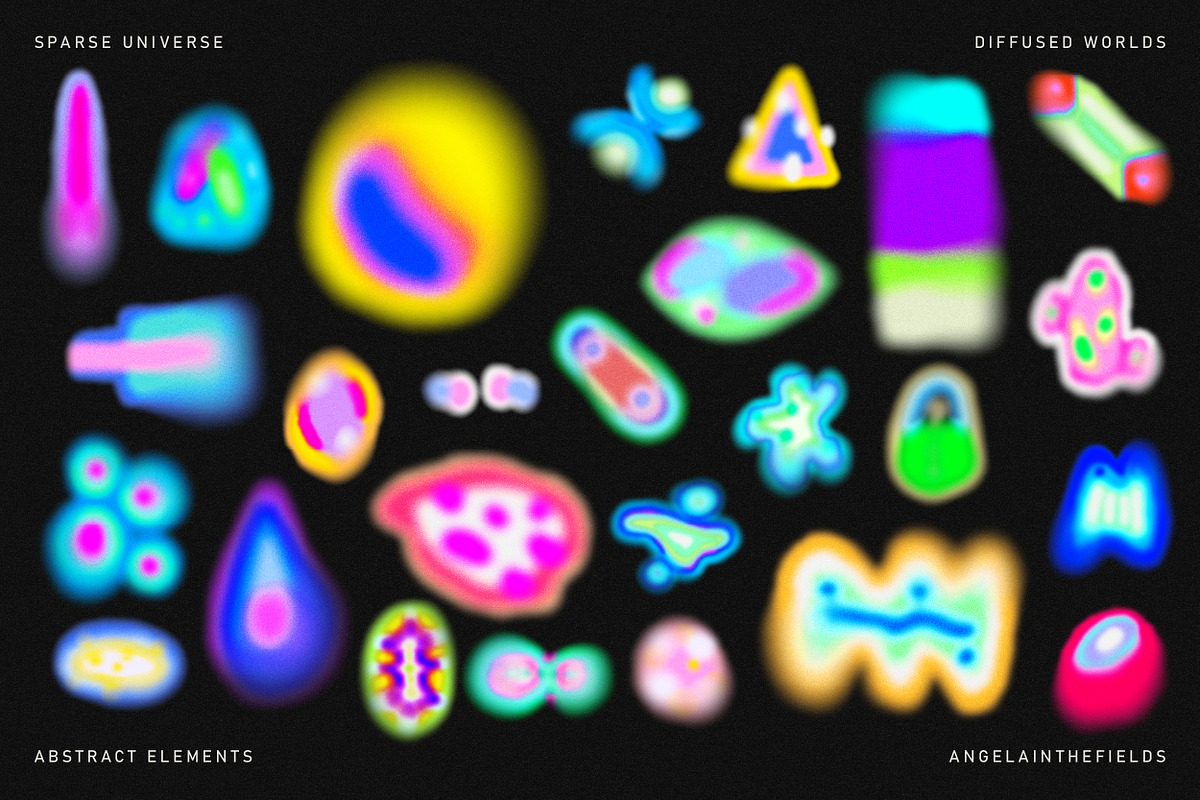 SPARSE UNIVERSE Abstract Elements, an Object Graphic by angelainthefields (Photo 12 of 13)