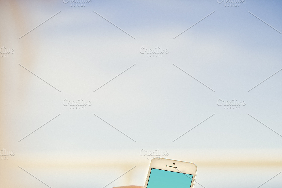 iPhone SE Mockups, an iPhone Mockup by Mockura (Photo 3 of 10)