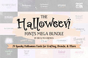 Halloween Font Bundle, a Handwritten Font by Beck McCormick (Thumbnail 1 of 9)