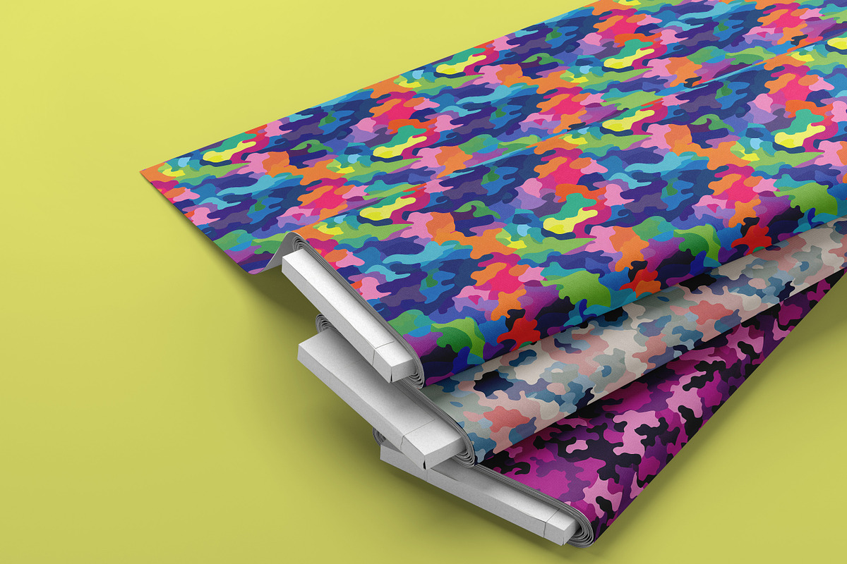 Camouflage Seamless Pattern, a Pattern Graphic by Forhadx5 (Photo 11 of 12)