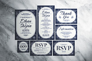 Floral Wedding Invitation Suite, an Invitation Template by The Good Store (Thumbnail 1 of 4)