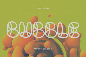 BUBBLE FONT