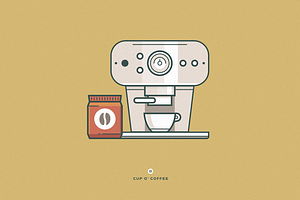 Cup O' Coffee Icon Set