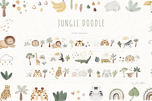 Boho Jungle Doodle