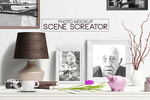 Photo Mockup Scene Creator