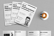 Resume Booklet Template Layout, a Resume Template by ContestDesign (Thumbnail 2 of 4)