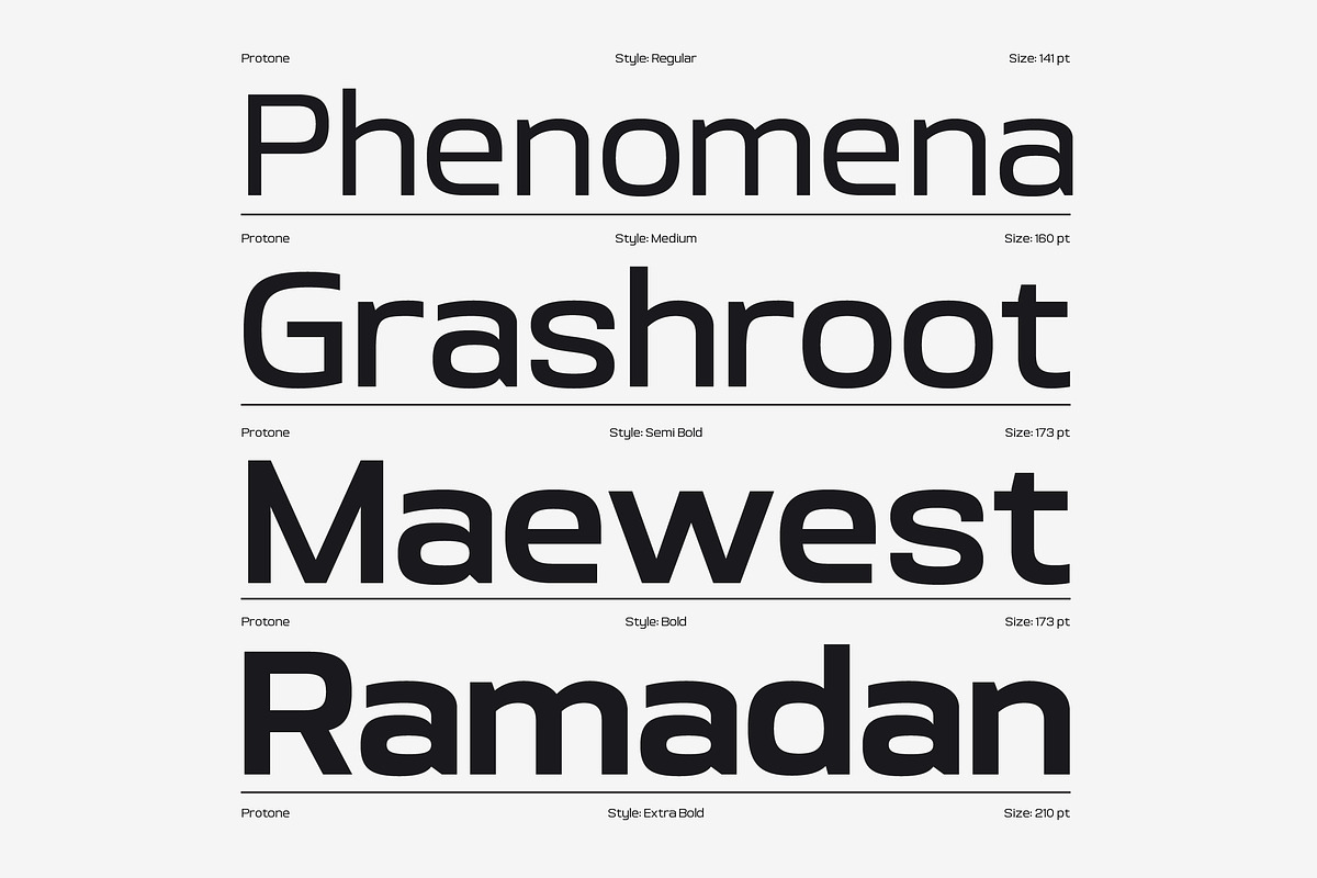 Srotone Font, a Sans Serif Font by Glyphminds Studios (Photo 9 of 12)