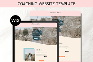 Coaching Wix Website Template