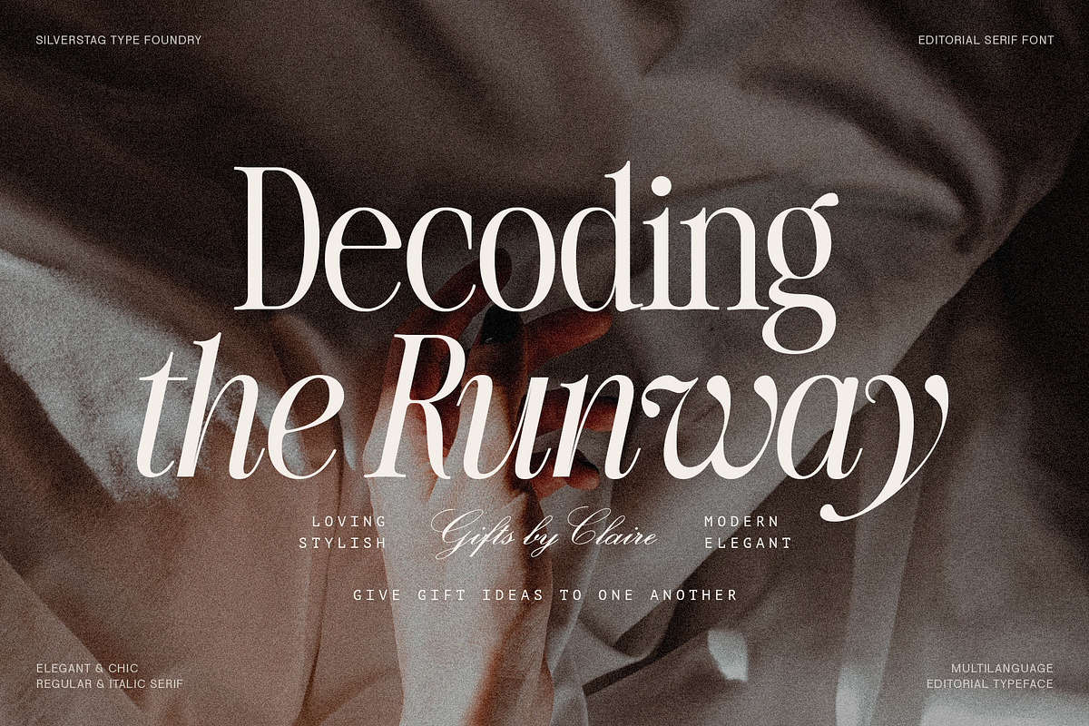 The Silver Editorial Serif Font, a Serif Font by SilverStag Type Foundry (Photo 22 of 25)