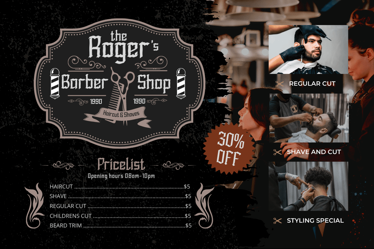 RHESON Blackletter font, a Blackletter Font by twinstd (Photo 9 of 13)
