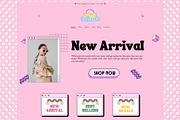 Aesthetic Pink Retro Shopify Theme, a Templates & Theme by DaisyStudio (Thumbnail 1 of 10)