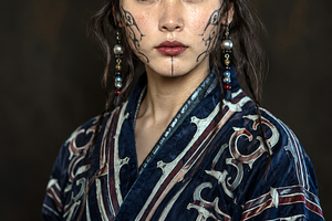 Elegant Woman in Ornate, a Person Photo by Hamza067