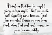 Solitude | Script Font, a Handwritten Font by Scratchones (Thumbnail 6 of 8)