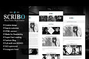 Scribbo Wordpress Blog Theme, a WordPress Template by PremiumCoding (Thumbnail 1 of 5)