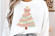 Hand Painted Coquette Christmas Tree, an Illustration by SinaCreation (Thumbnail 6 of 7)