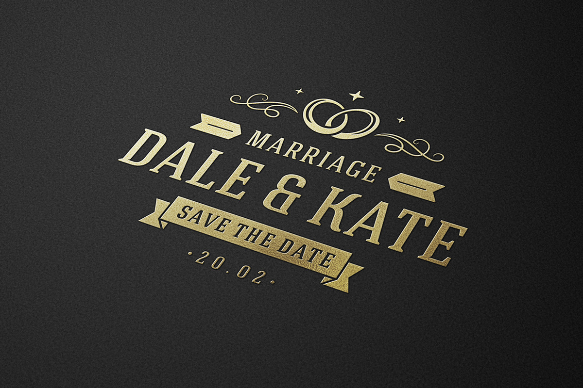 18 Wedding Logos and Badges, a Branding & Logo Template by Vasya Kobelev (Photo 13 of 13)