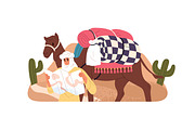 Tourists travel with map set, a Person Illustration by PaperTrident (Thumbnail 8 of 9)