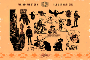 320 Western Icons And Illustrations